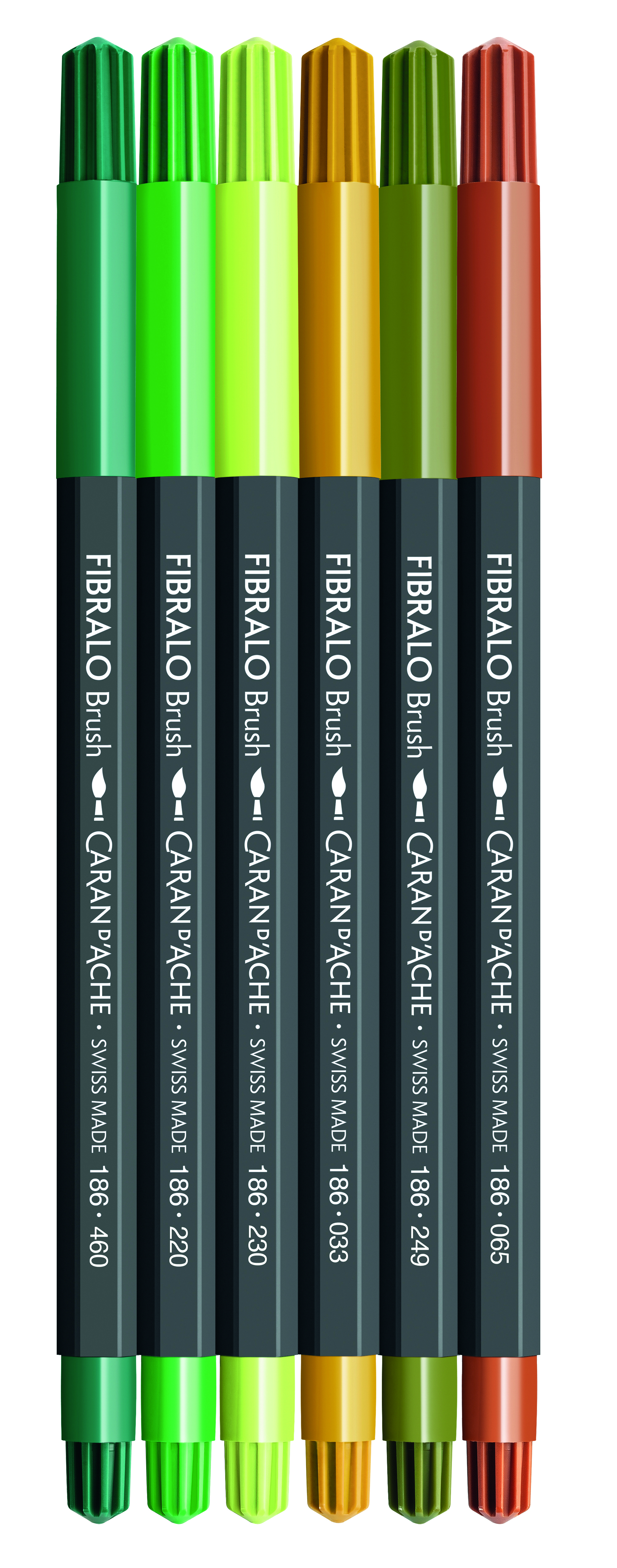 Fibralo Brush Assortment -  Botanic 6 pcs..