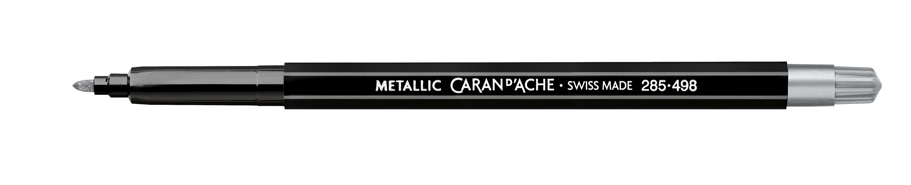 Fibralo Metallic Fibre pen - Silver-pack of 10