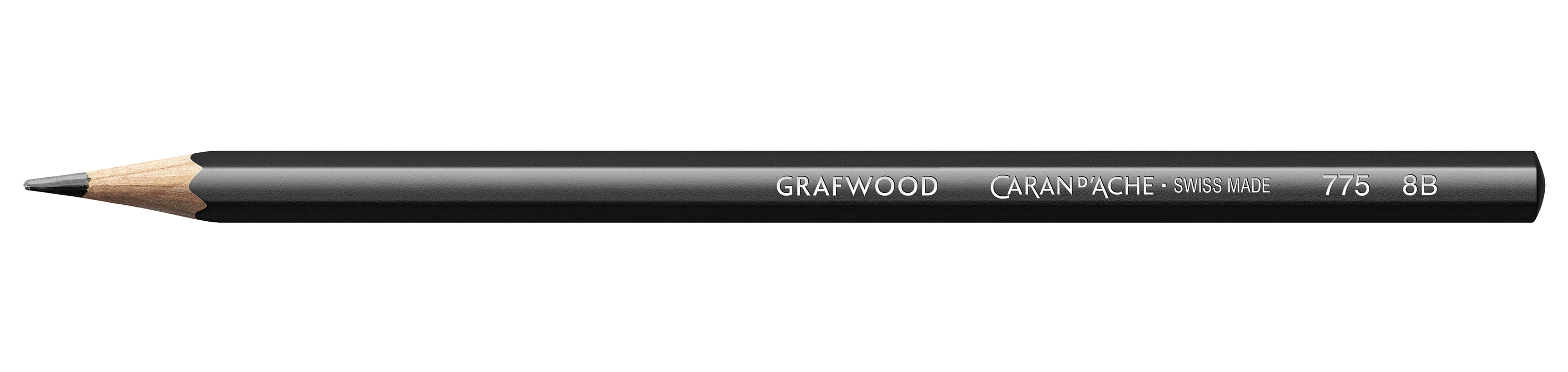 Grafwood - graphite pencil 8B - 3 pc