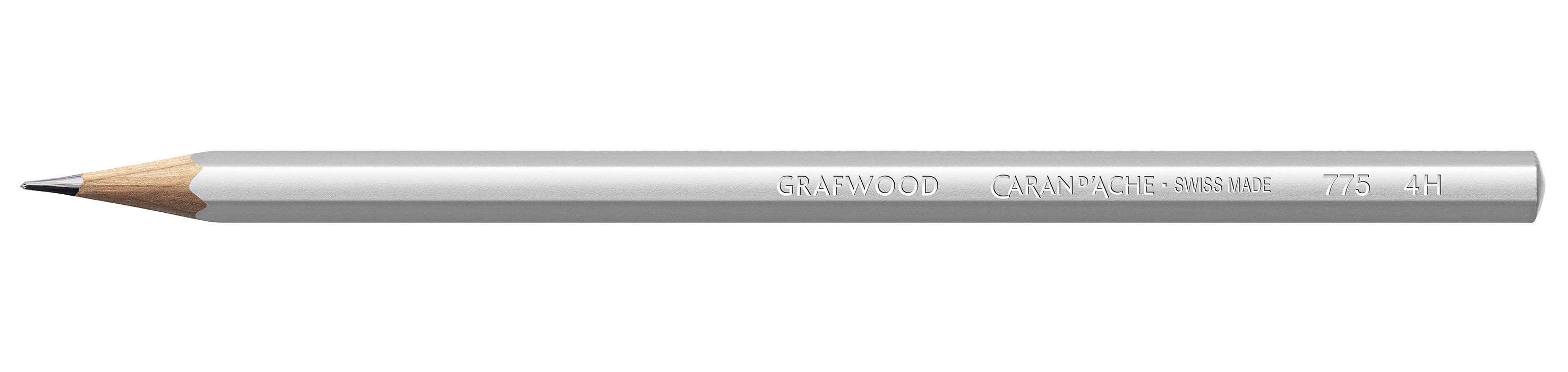 Grafwood graphite pencil - 4H- 3 pc