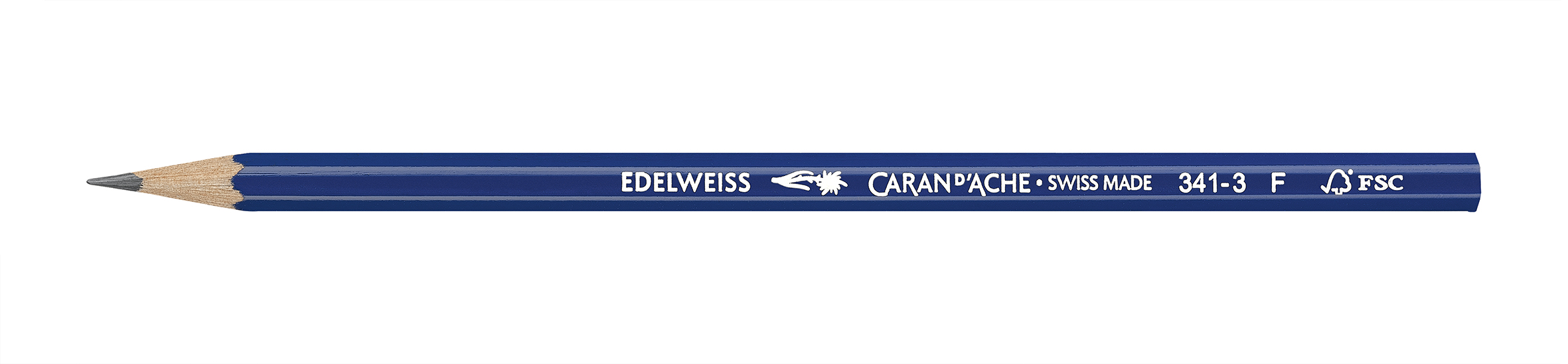 School Graphite Pencils Edelweiss- blue ..F- box of 12