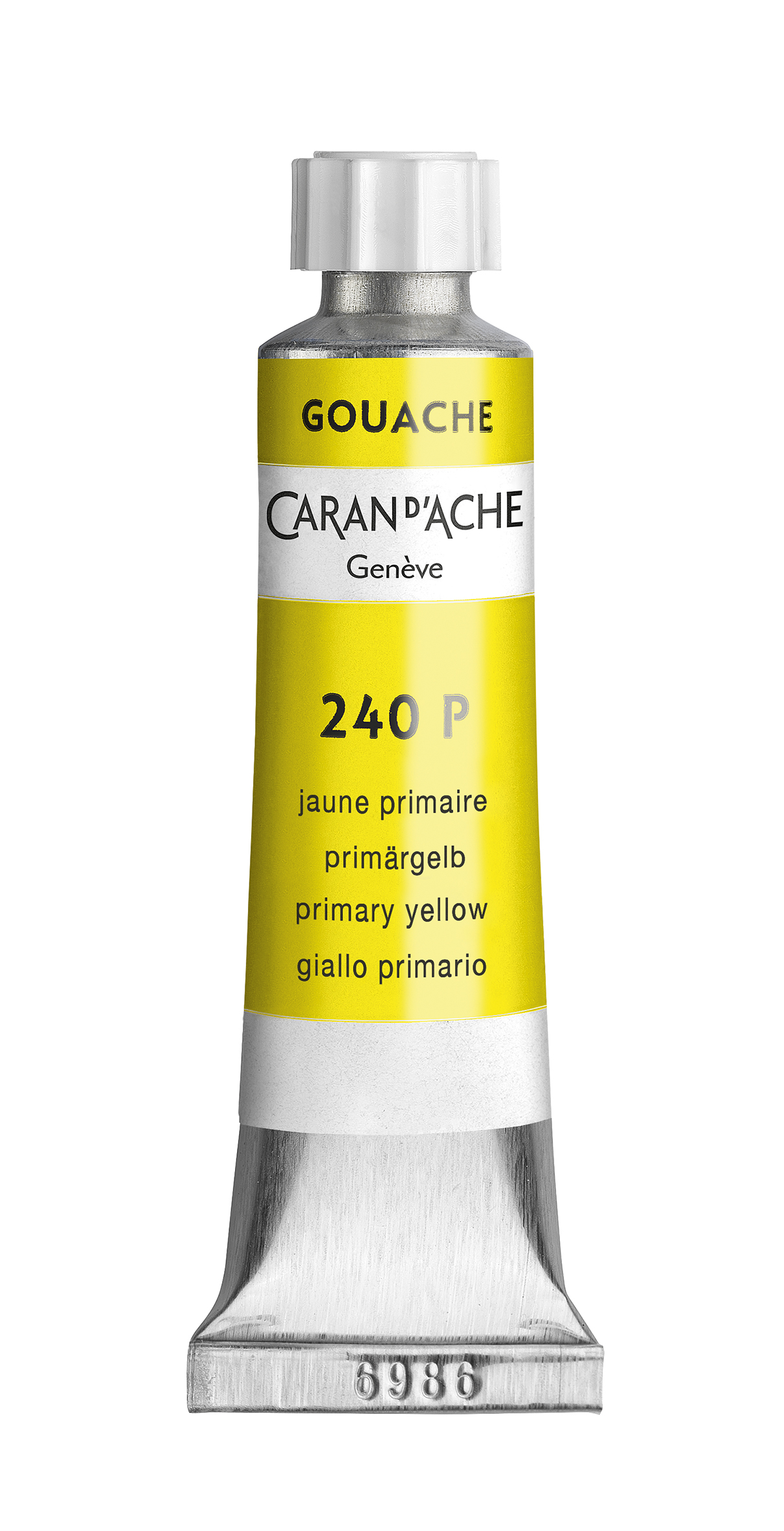 Gouache yellow 5 tubes, 10 ml