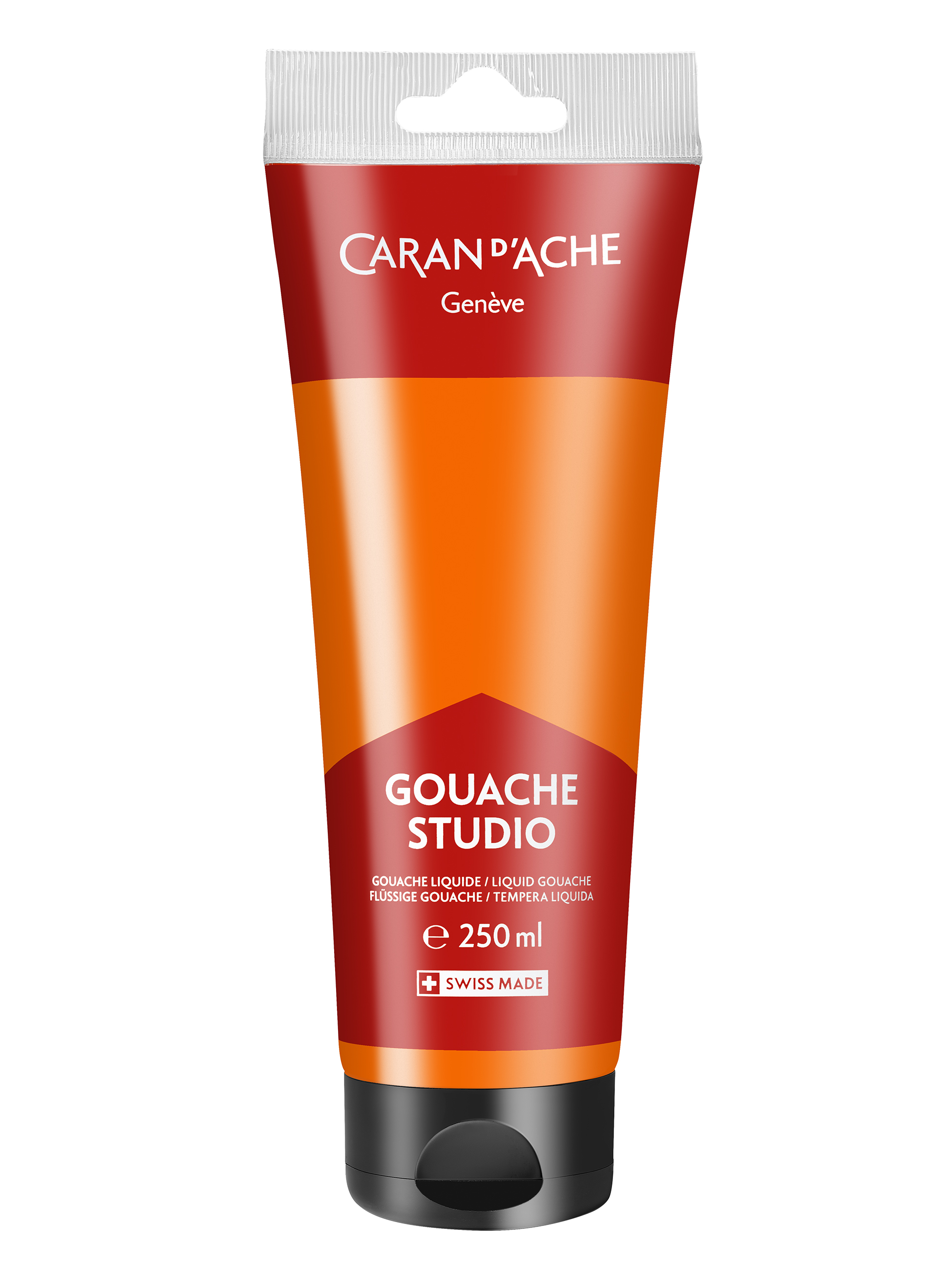 Gouache Tube - Fluorescent Orange  250ML
