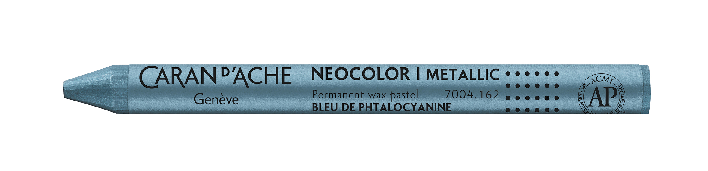 Neocolor I Metallic Phthalocyaine blue - 10 pastels