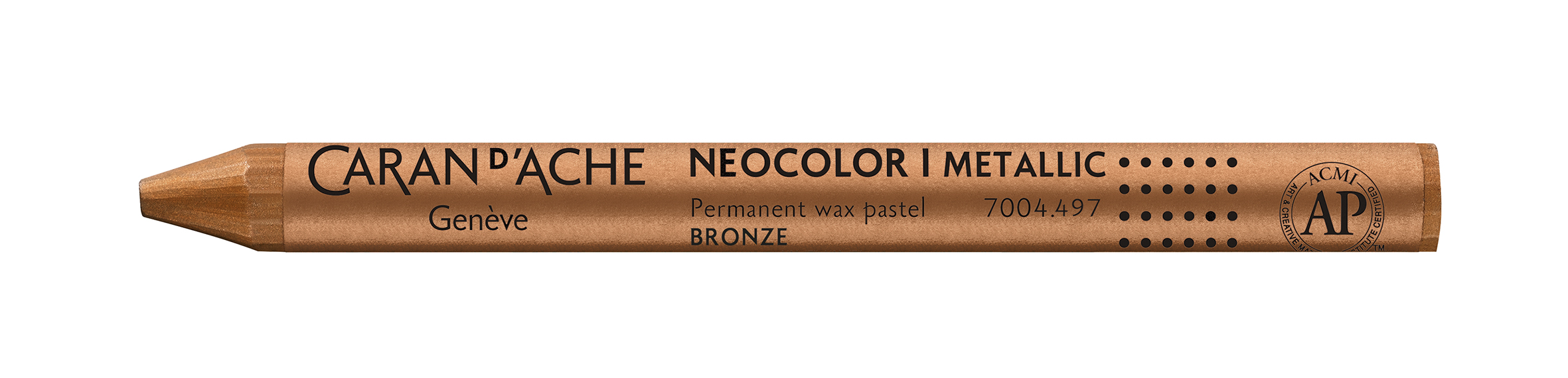 Neocolor I Metallic bronze - 10 pastels