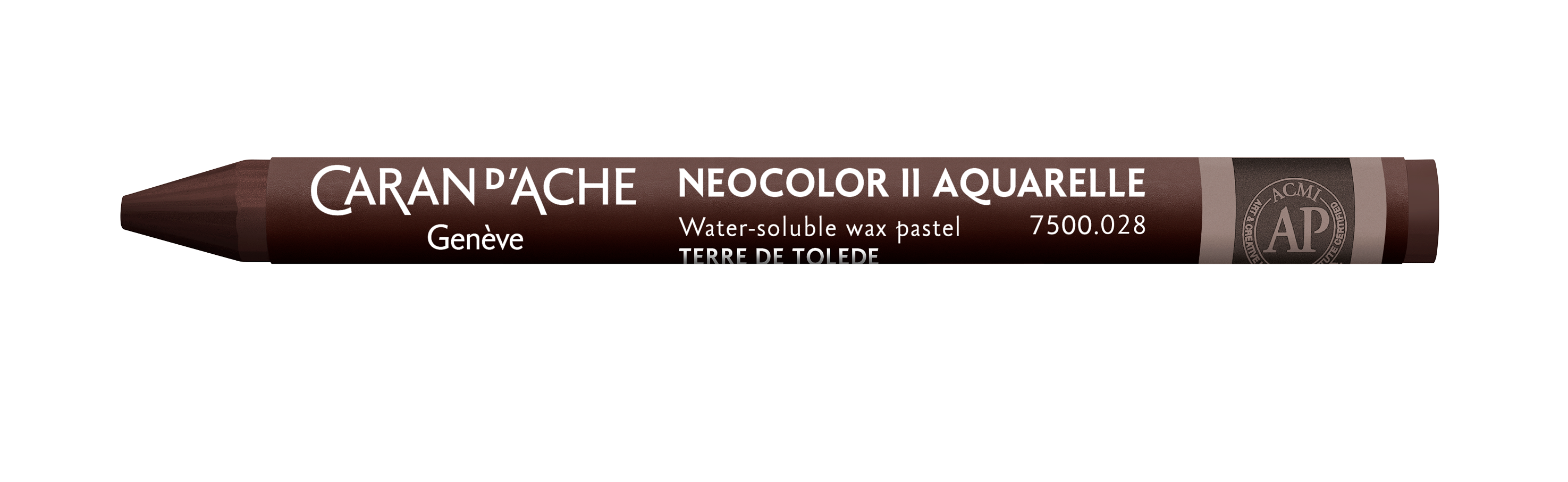 Neocolor II Toledo brown - 10 watersoluble pastels