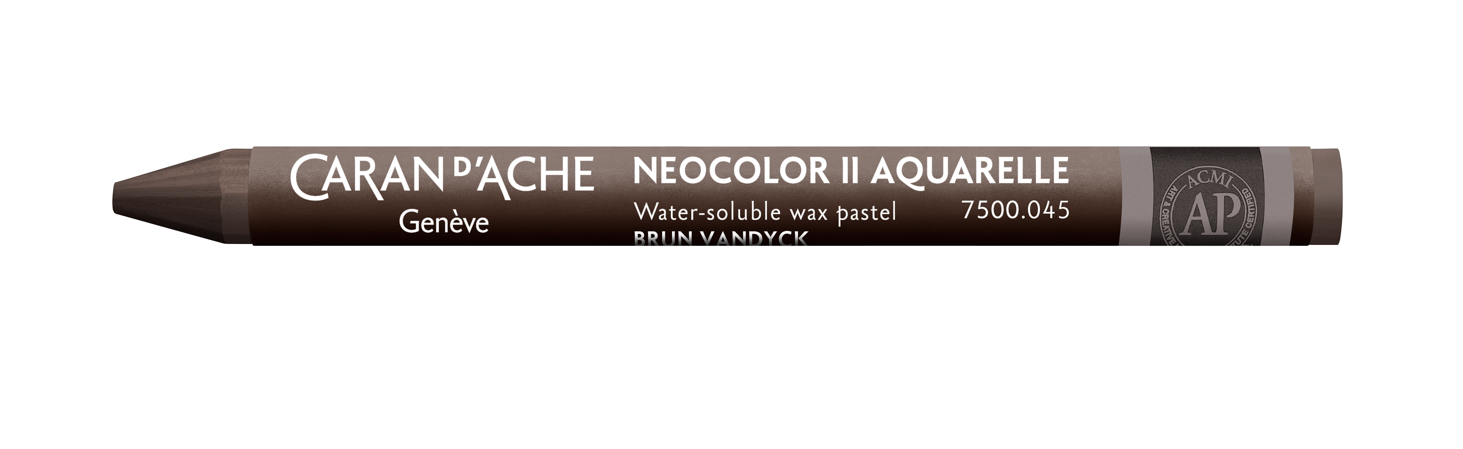 Neocolor II Vandyke brown - 10 watersoluble pastels