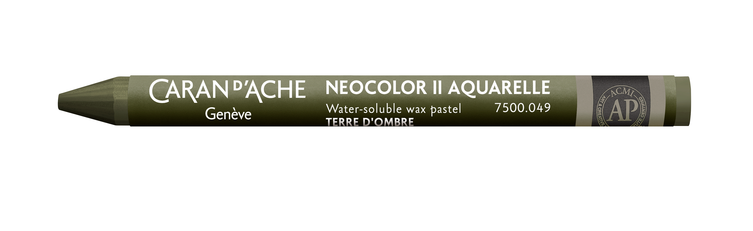 Neocolor II raw umber - 10 watersoluble pastels