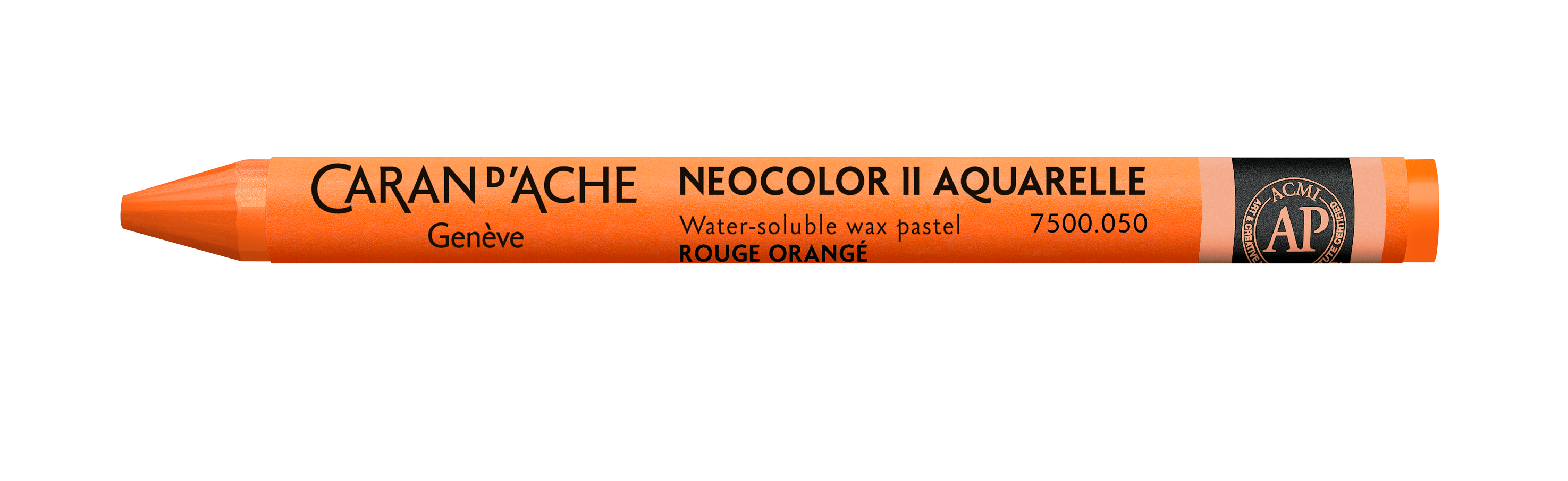 Neocolor II flame red - 10 watersoluble pastels
