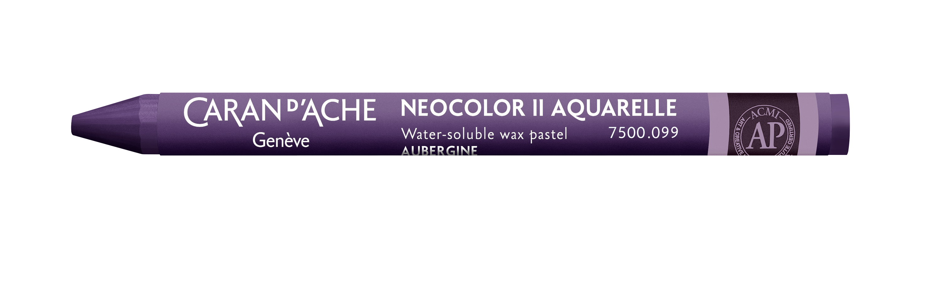 Neocolor II Aubergine - 10 watersoluble pastels