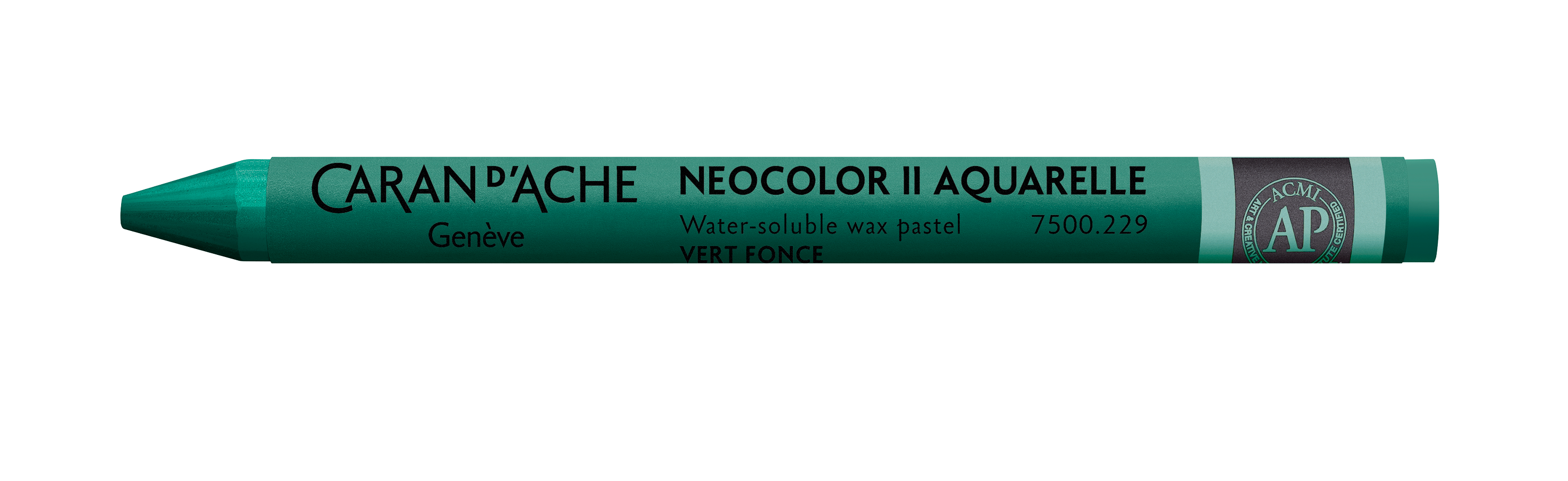 Neocolor II dark green - 10 watersoluble pastels