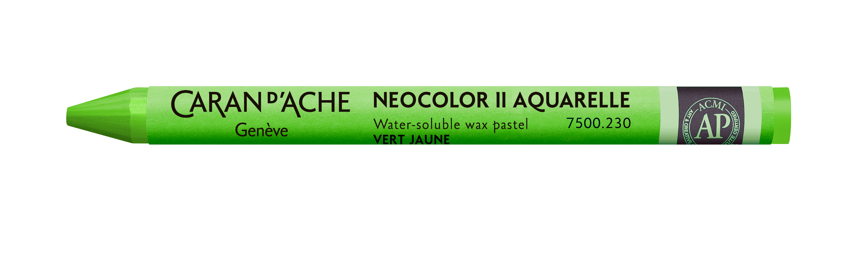 Neocolor II yellow green - 10 watersoluble pastels