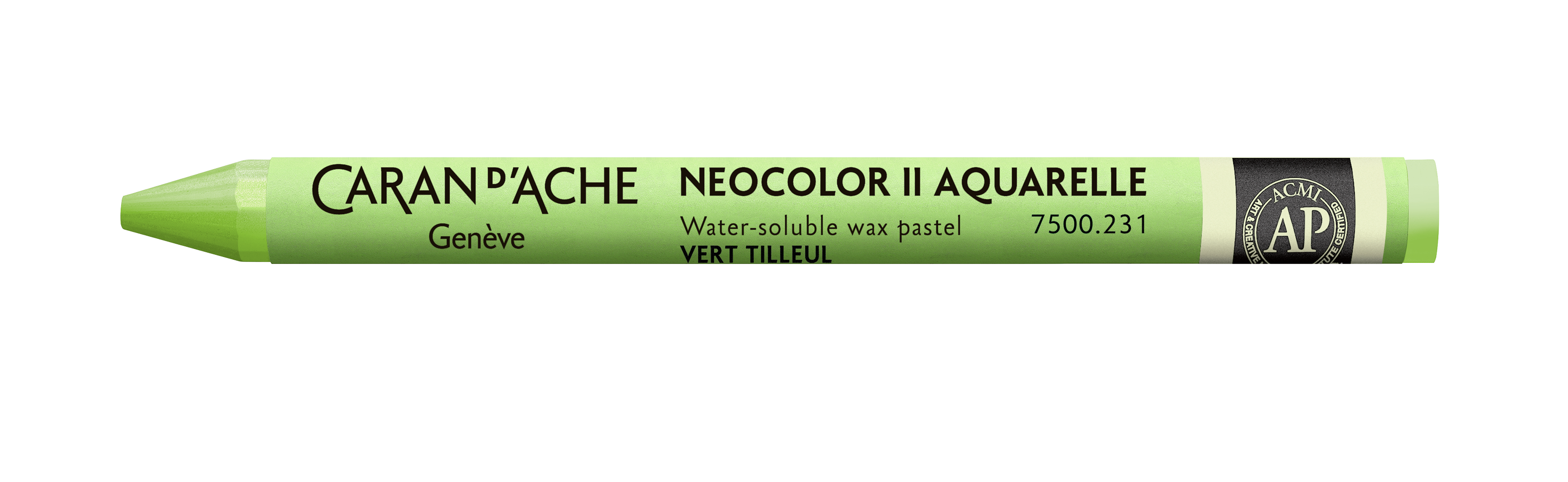 Neocolor II lime green - 10 watersoluble pastels