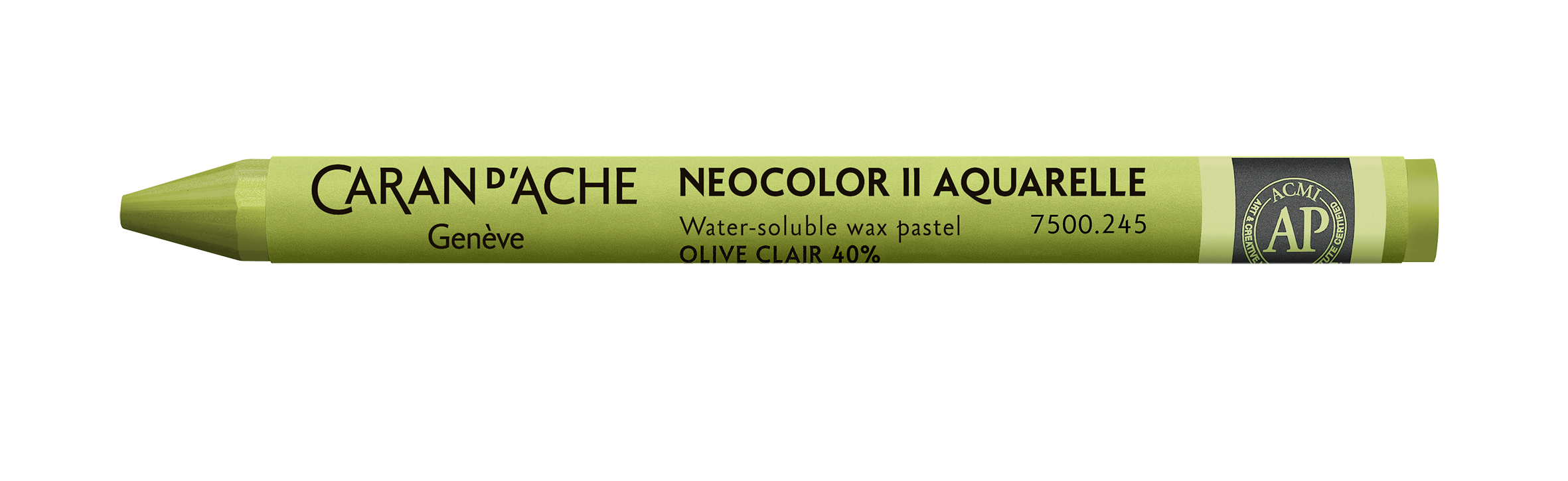 Neocolor II light olive - 10 watersoluble pastels