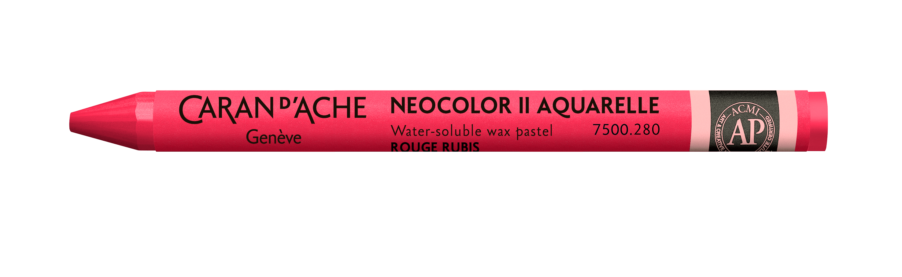Neocolor II red ruby - 10 watersoluble pastels