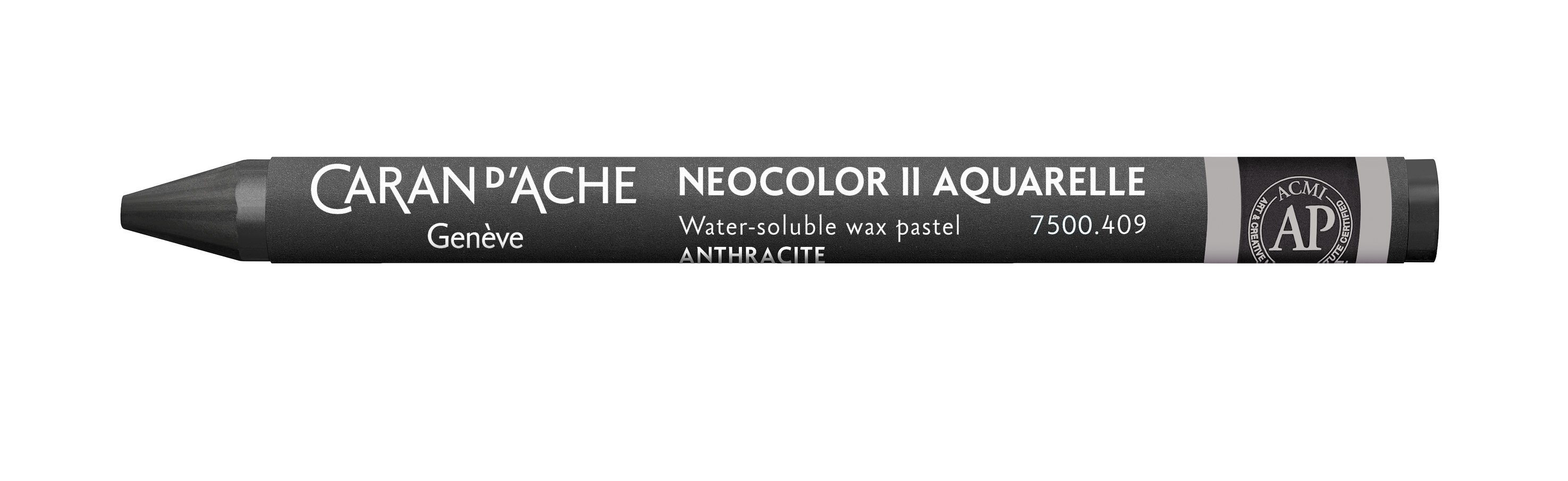 Neocolor II Charcoal gray - 10 watersoluble pastels