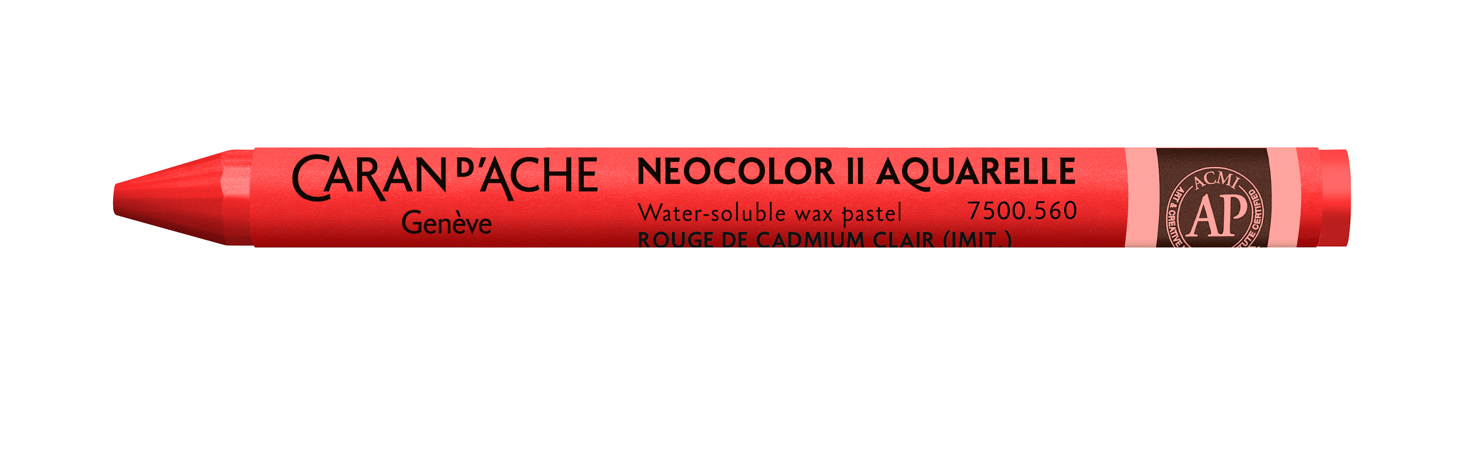 Neocolor II - Light cadmium red - 10 watersoluble pastels