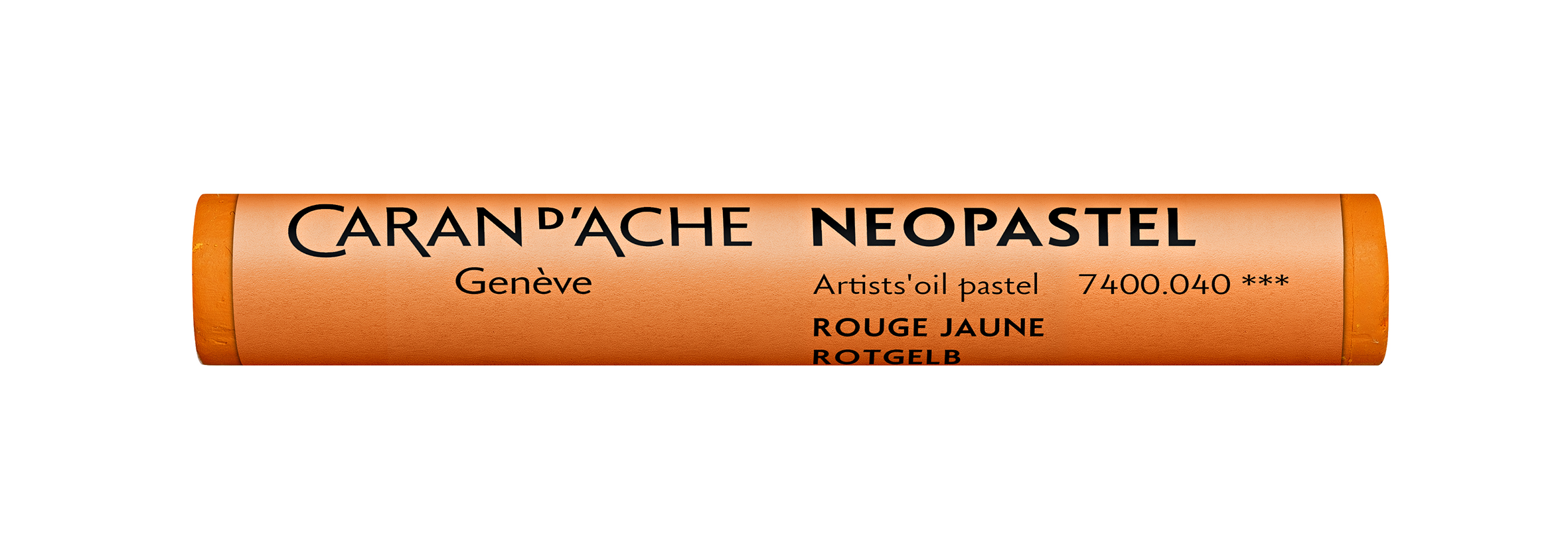 Neopastel reddish orange - 3 oil pastels