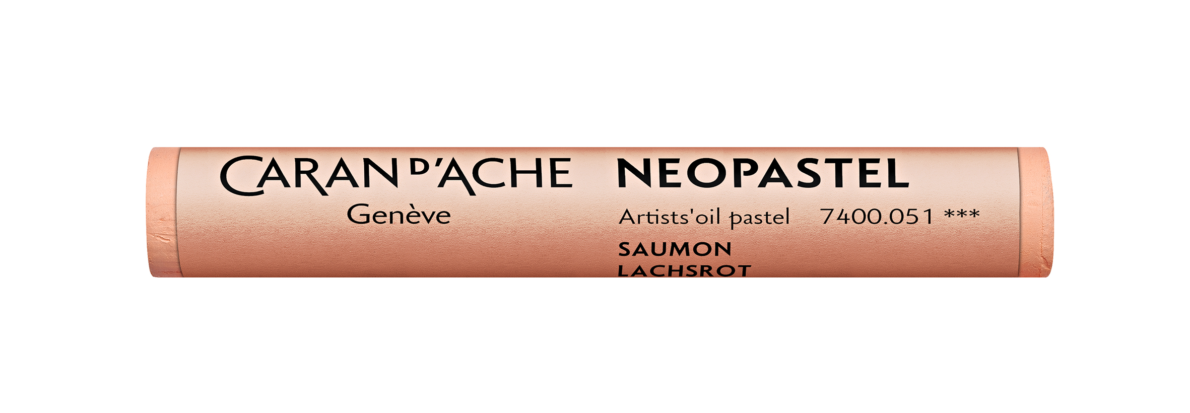 Neopastel salmon - 3 oil pastels
