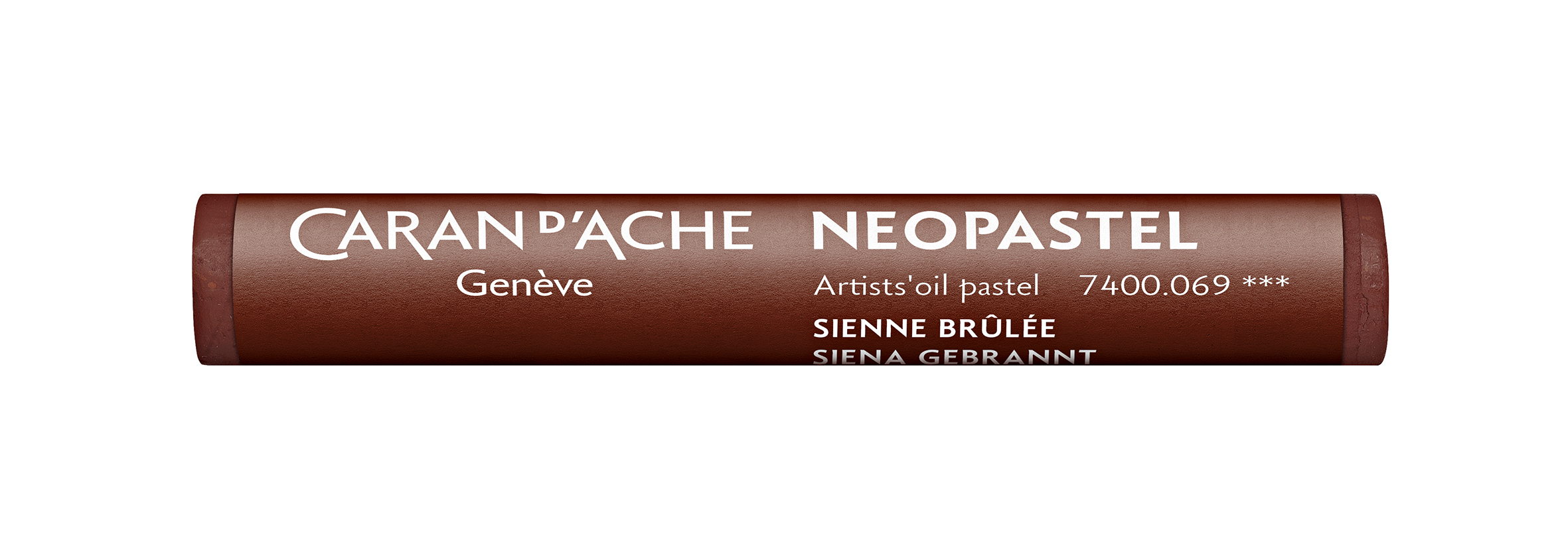 Neopastel burnt Siena - 3 oil pastels