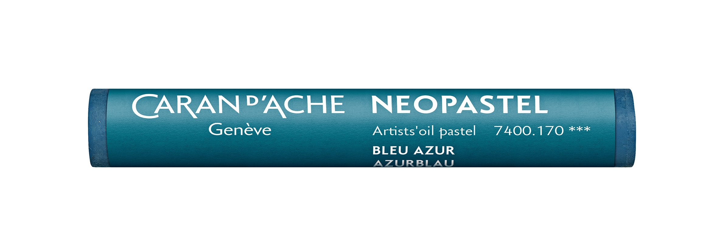 Neopastel cyan - 3 oil pastels