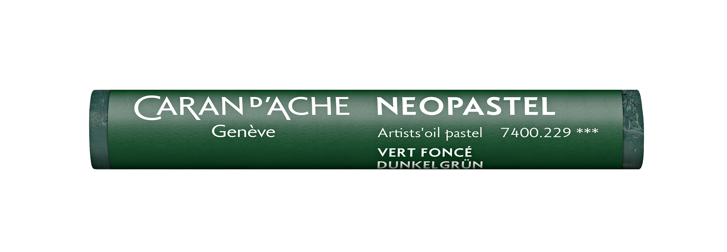 Neopastel dark green - 3 oil pastels