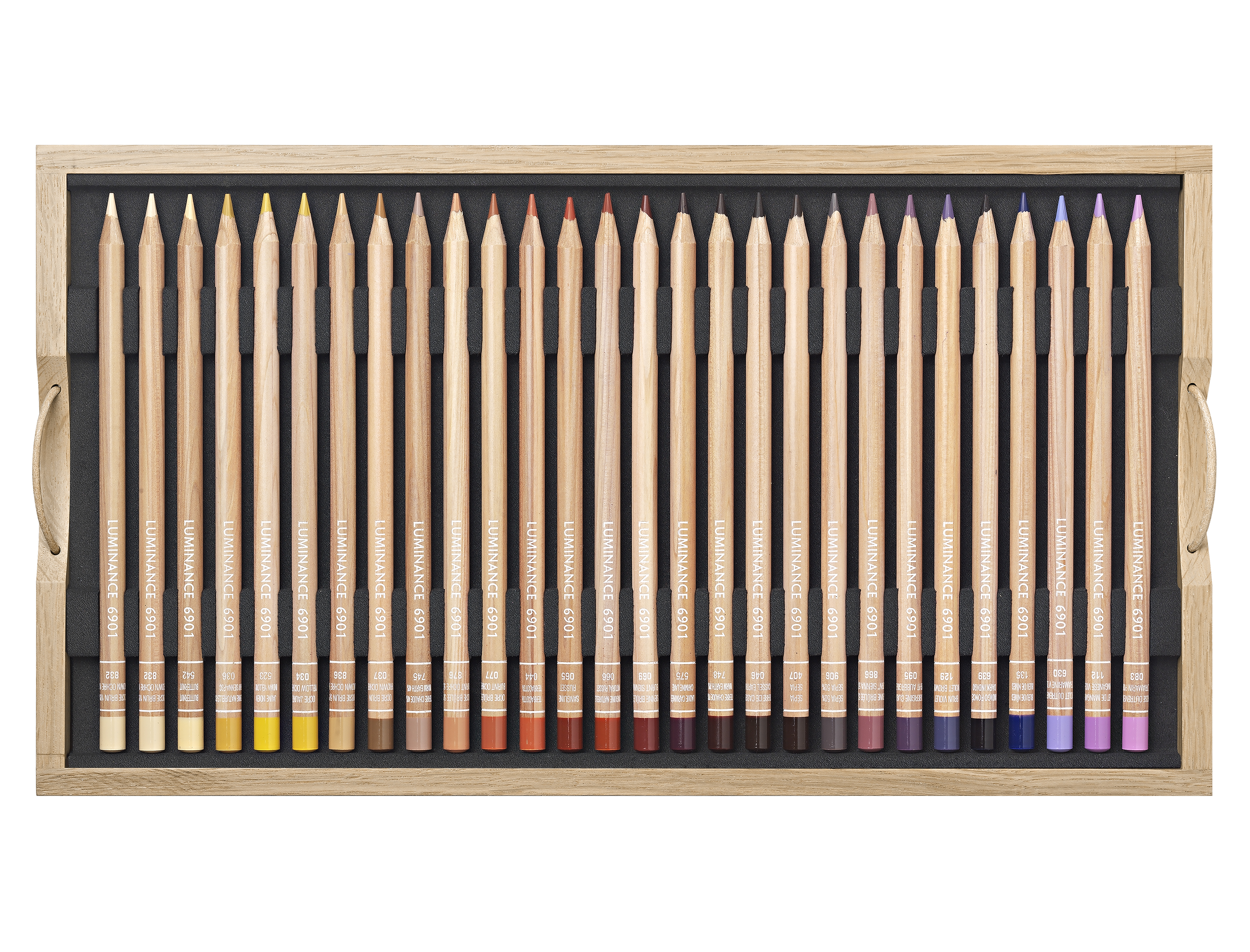 Wooden box Luminance 100 pencils
