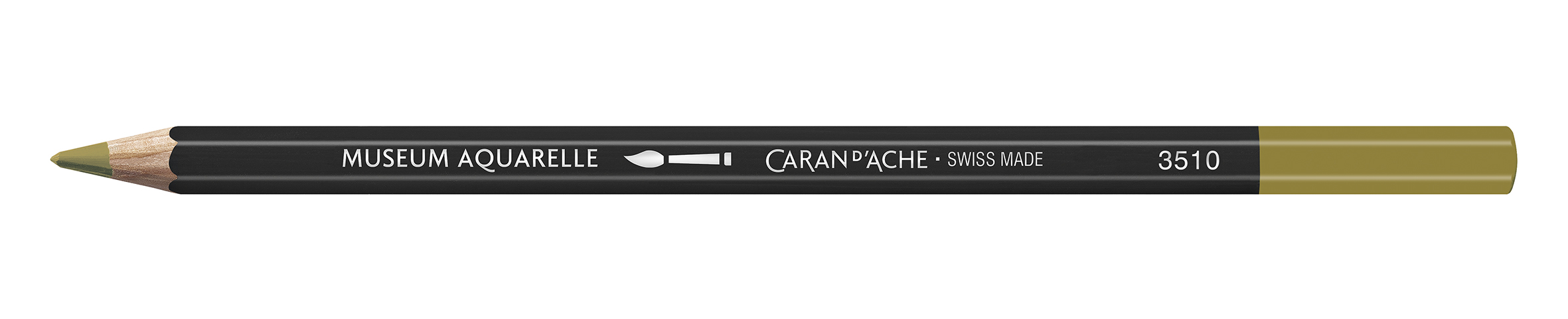 Museum Pencil - Green Ochre