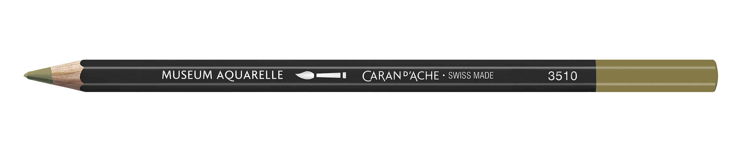 Museum Pencil - Olive Brown