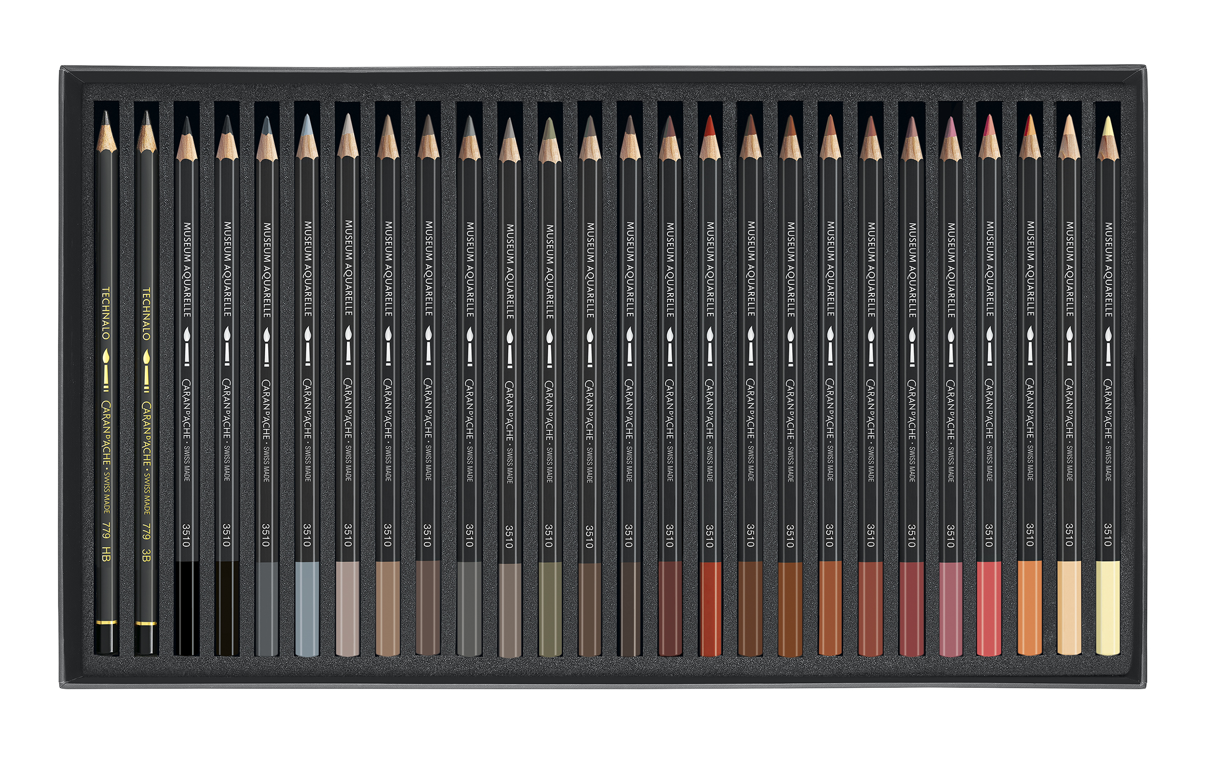 Museum Aquarelle -  Box Set 76 colors
