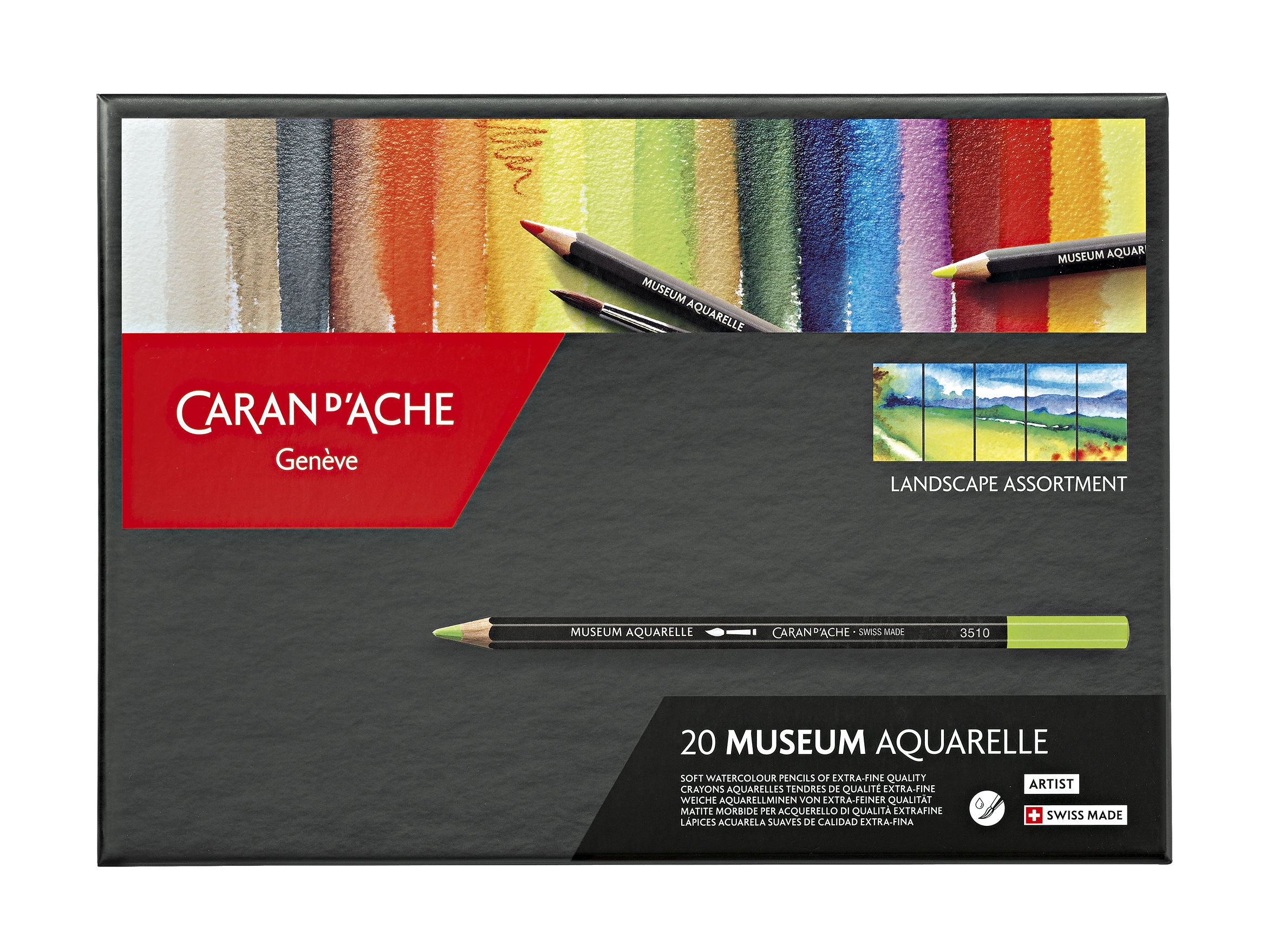 Museum Aquarelle - Landscape Set of 20