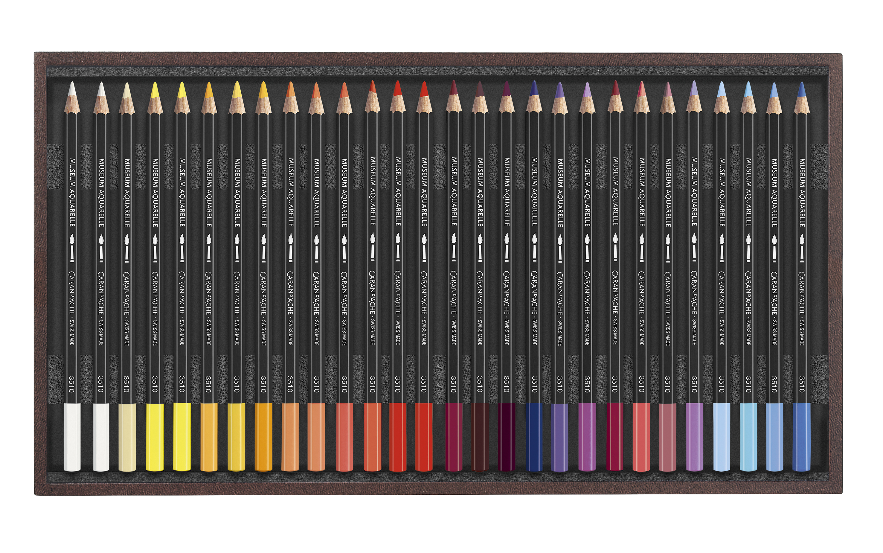 Museum Aquarelle - Wooden Box Set 76 colors