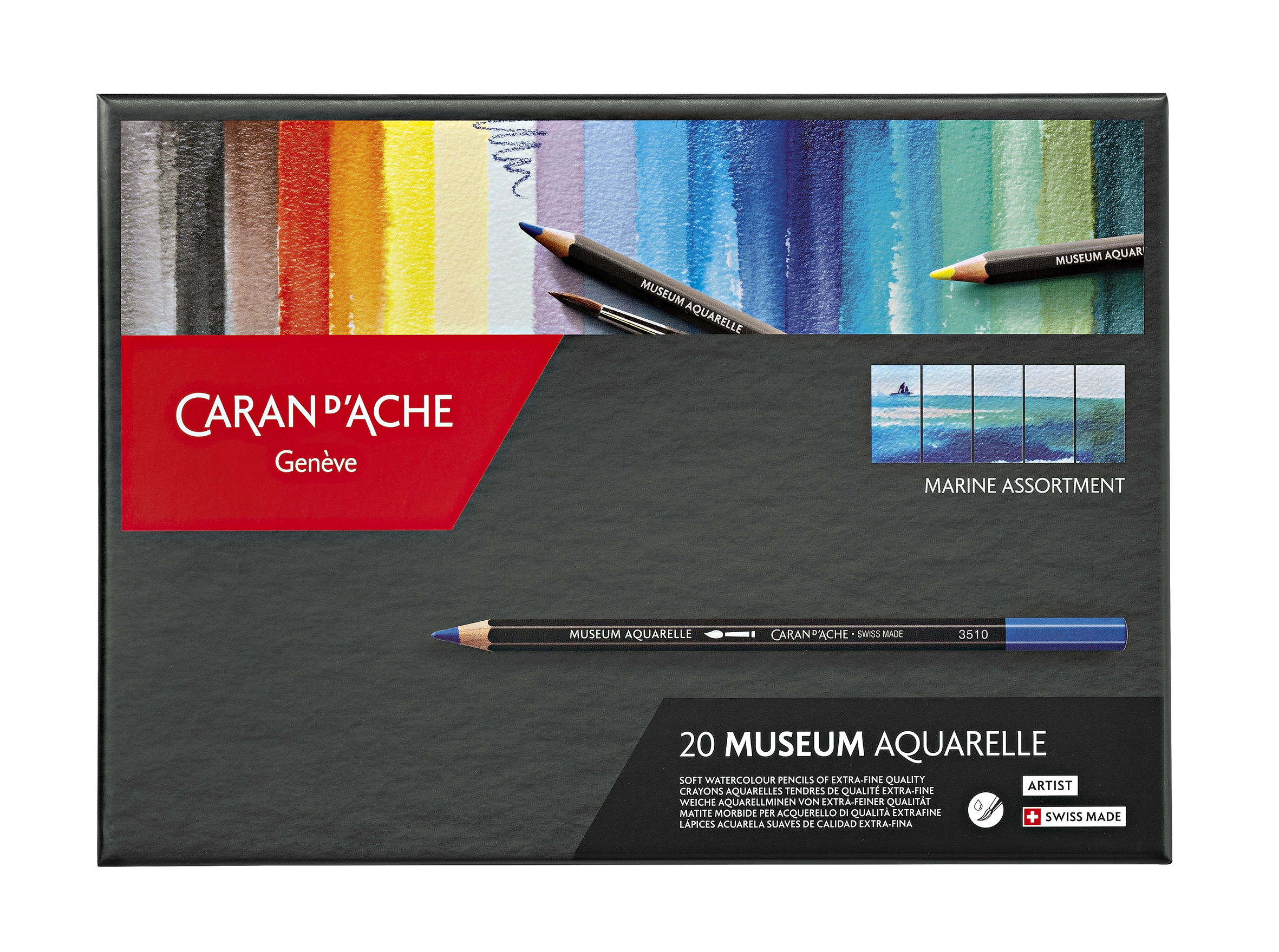 Museum Aquarelle - Marine Set of 20