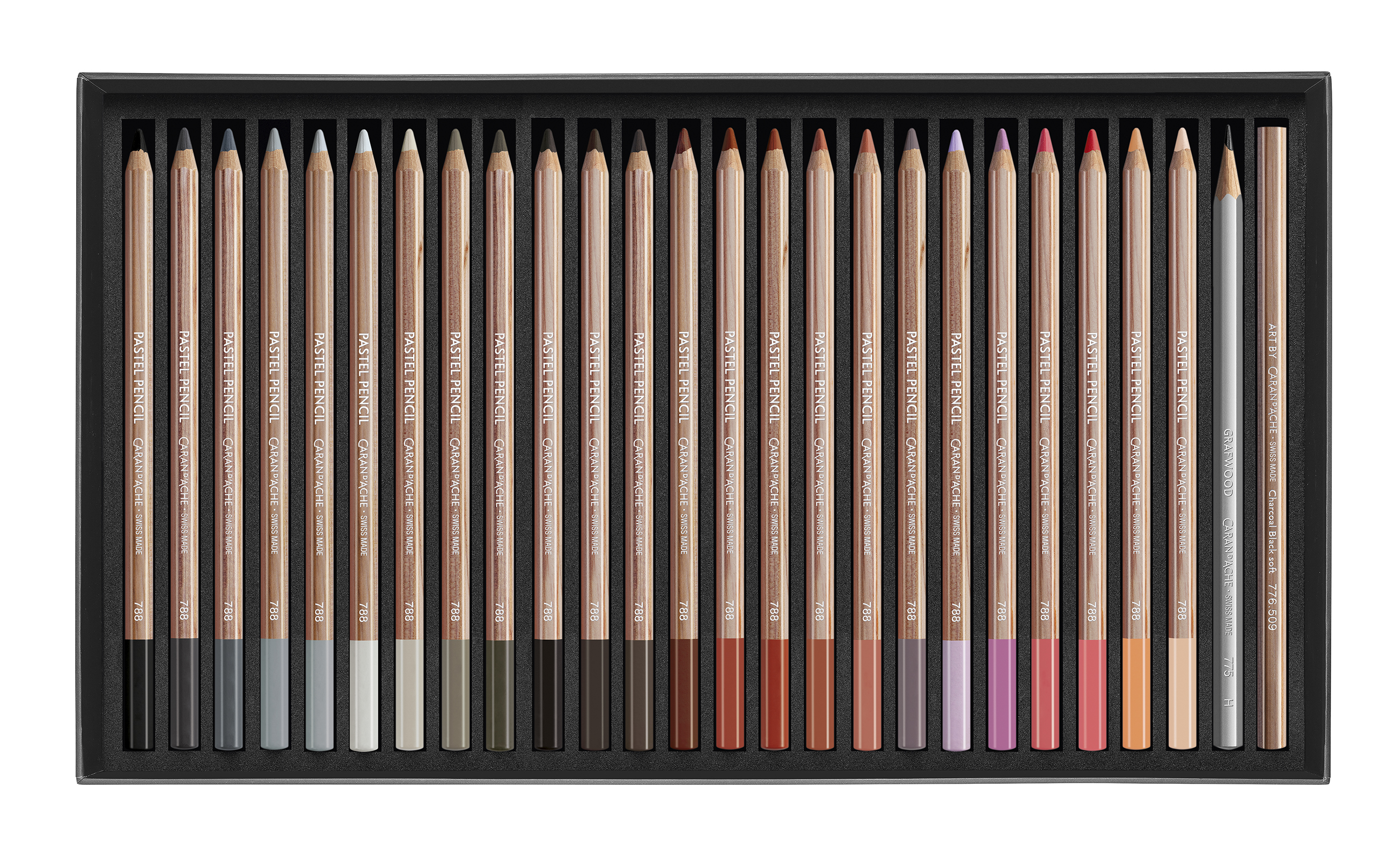 Pastel Pencils - 76 colors+2 pcs - Prop 65 sticker