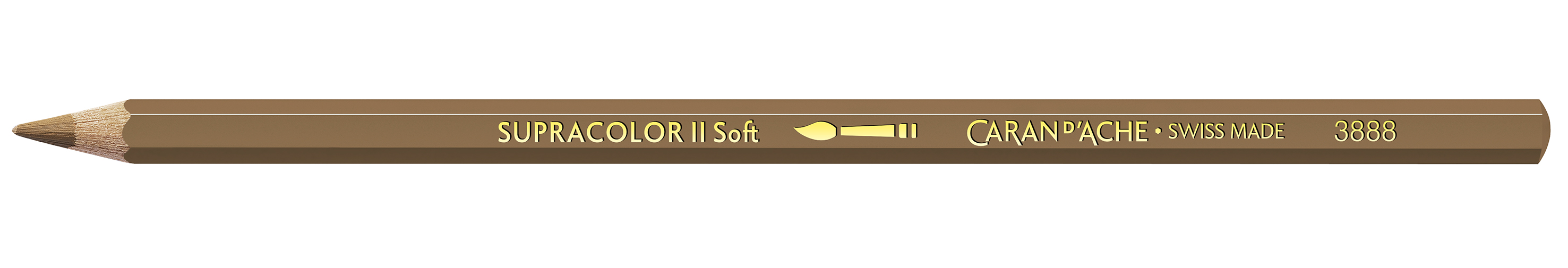 Supracolor pencil brown ochre - 12 pencils