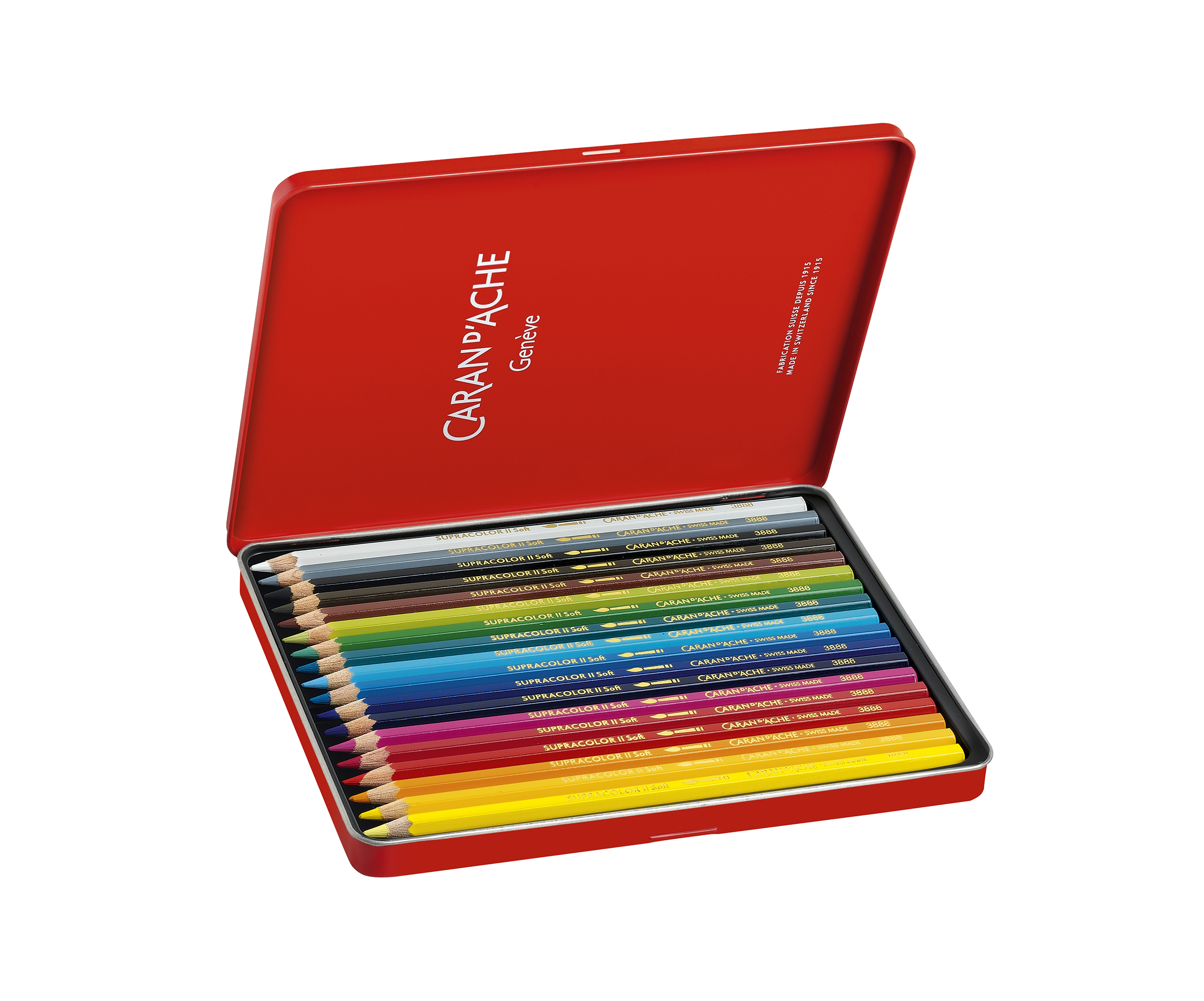 Supracolor pencils , 18 assorted colors
