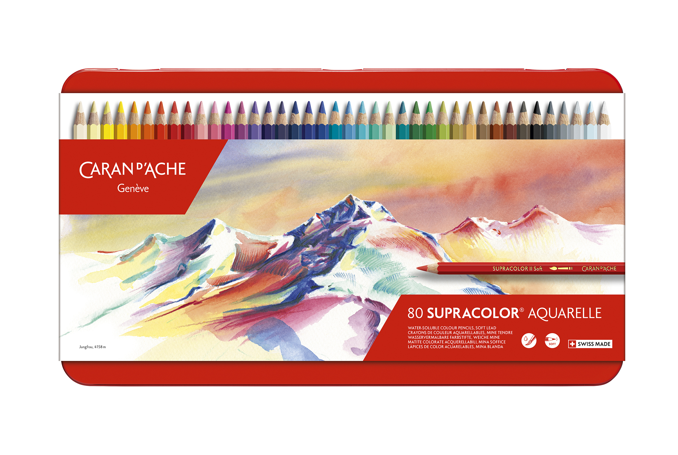 Supracolor pencils , 80 assorted colors