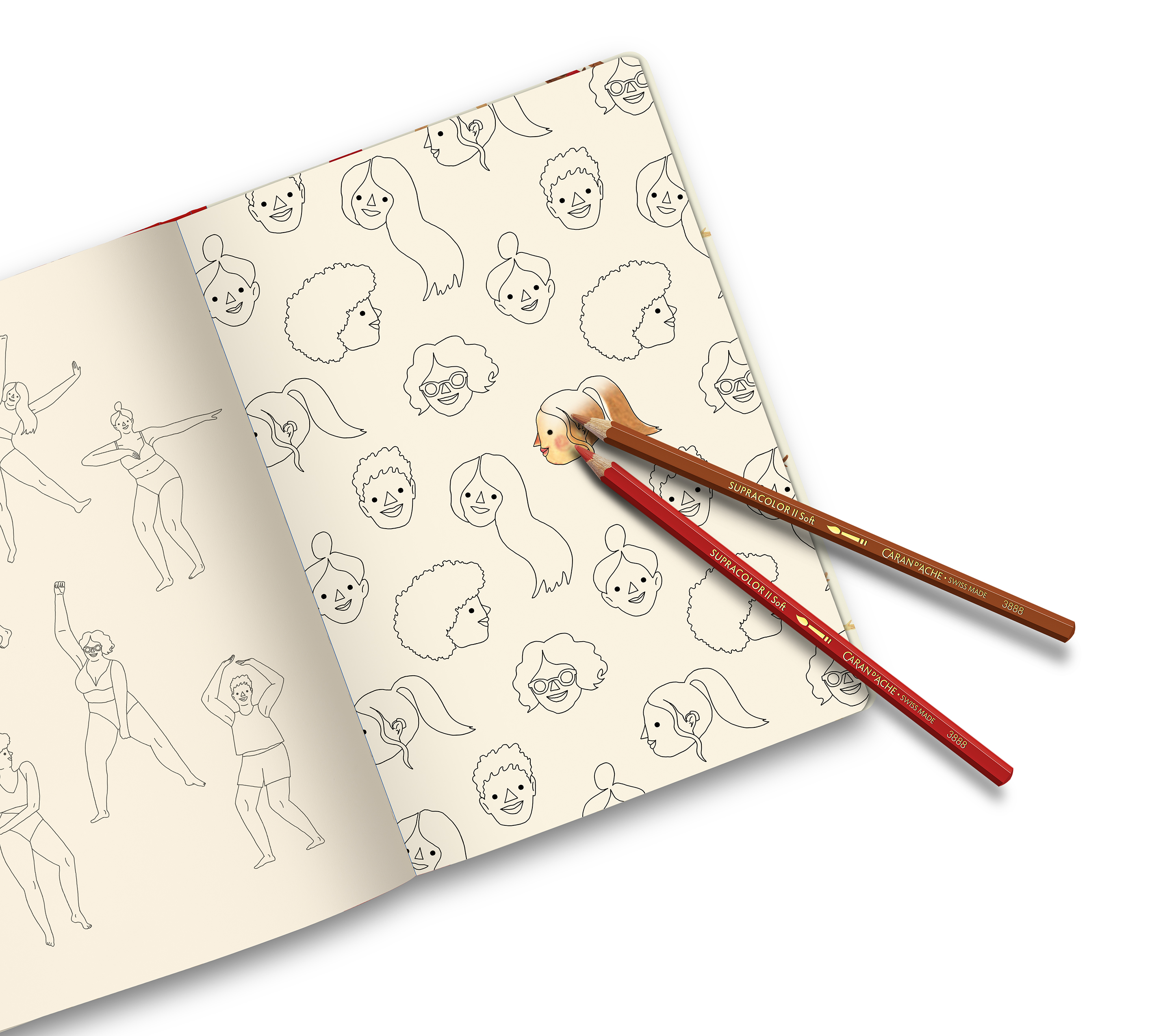 Nina Cosford - A5 Drawing Book