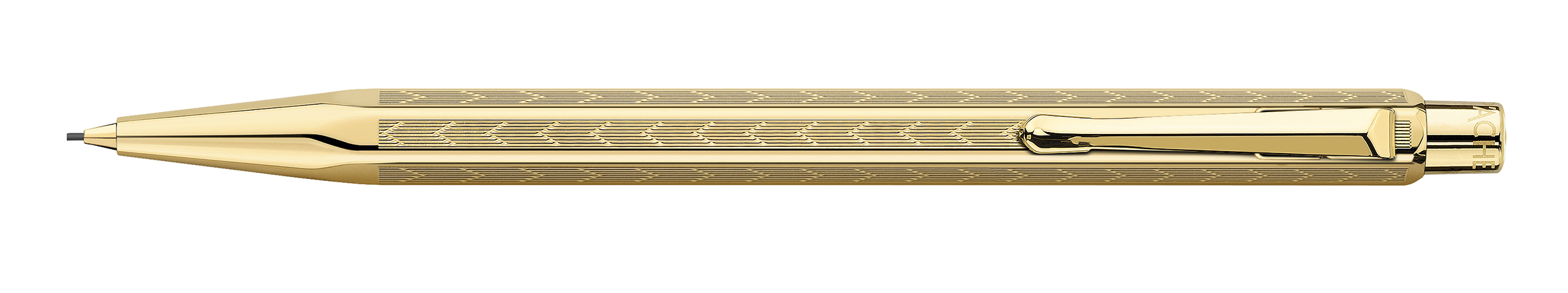 Ecridor Collection "Chevron" gilded Mechanical pencil 0,7 mm