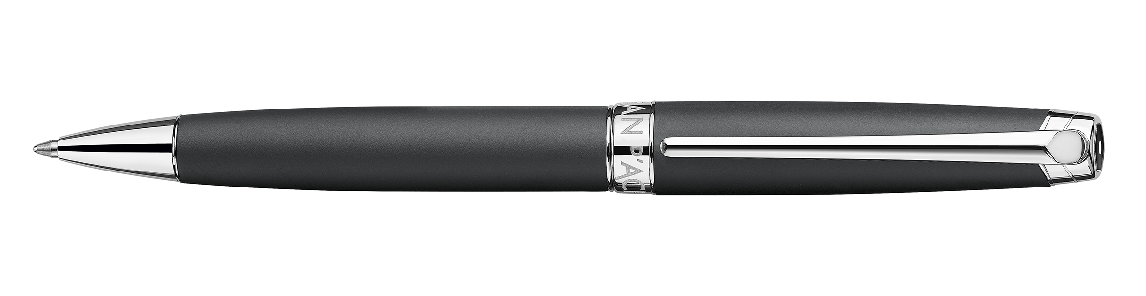 Leman V2 Collection Black matte, silver pl./rhodium coated BPN