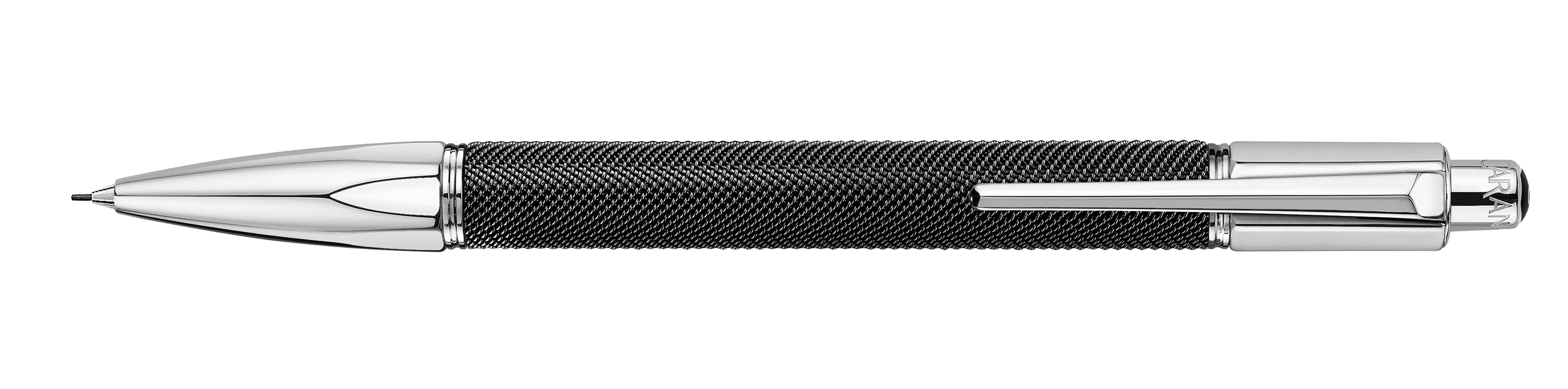 Varius Collection Ivanhoe, black / rhodium coated Mechanical pencil 0,7 mm