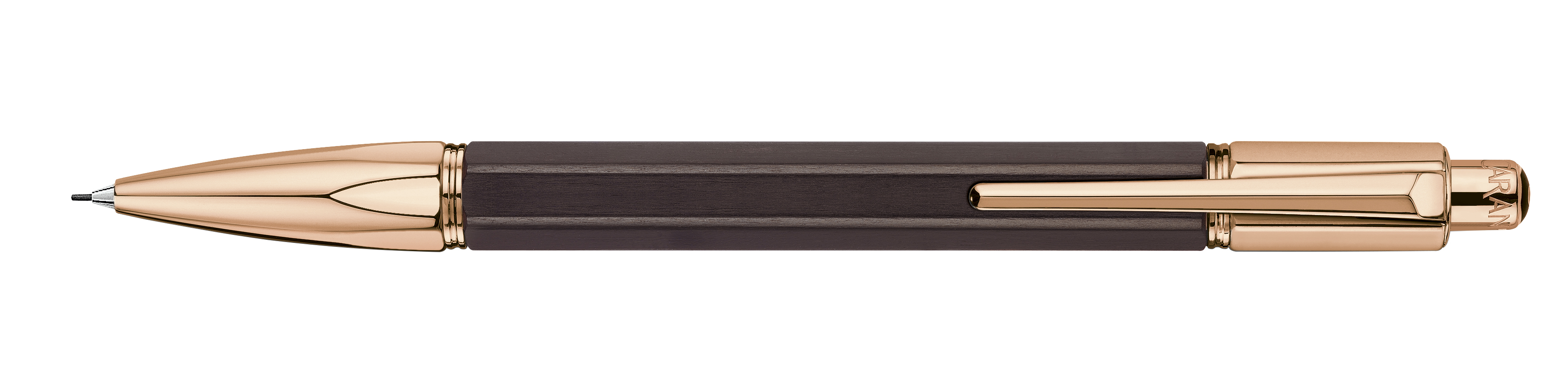 Varius Collection Ebony Rose Gold plated..Mechanical Pencil
