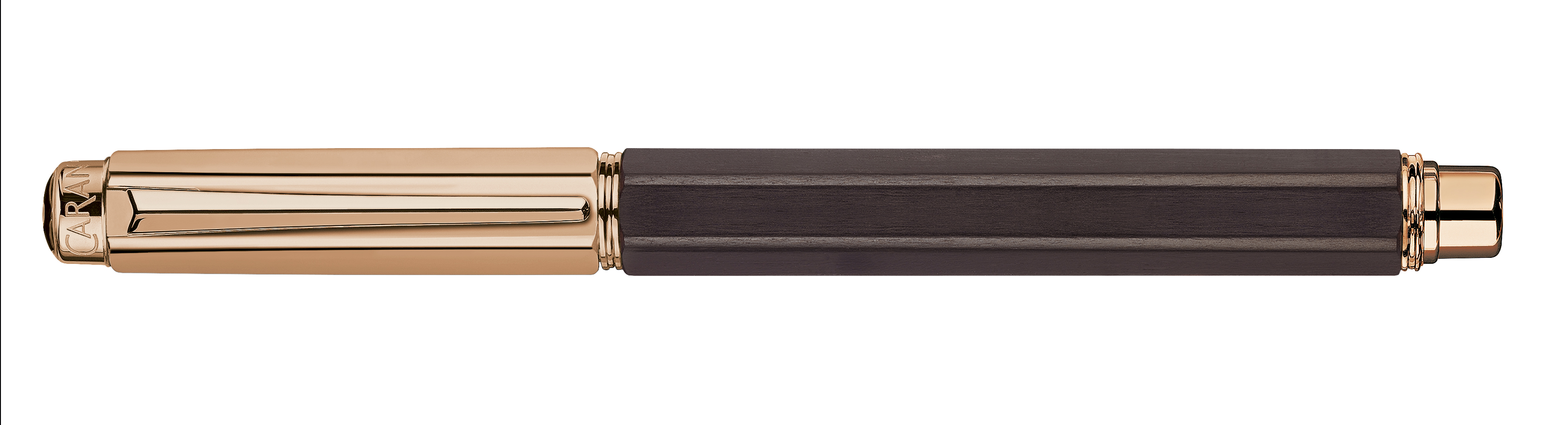 Varius Collection Ebony Rose Gold plated..Fountain pen - nib  M