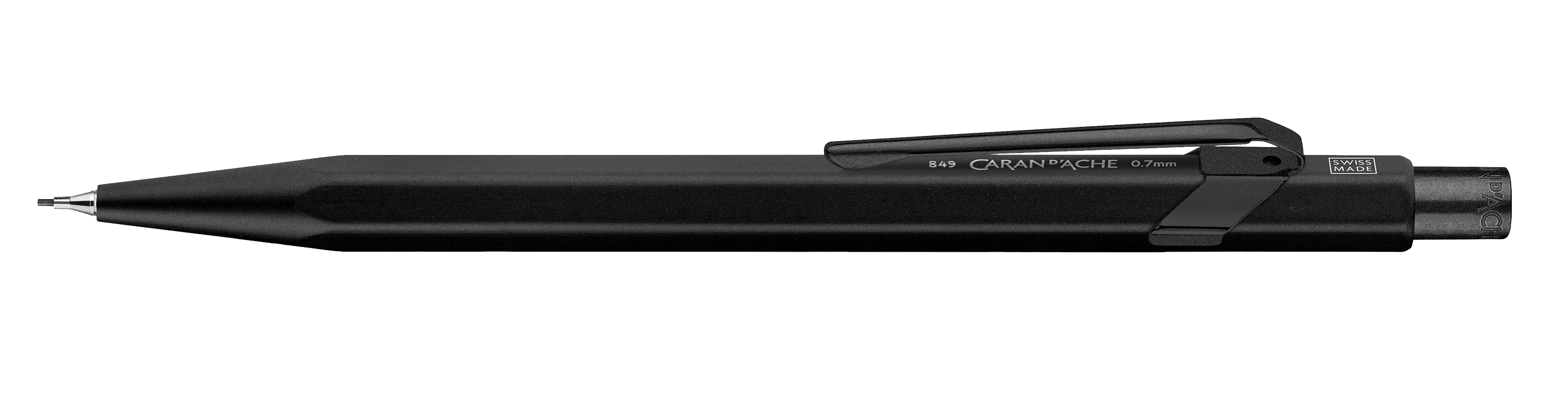Mechanical pencil metal Black Code in Slim Pack