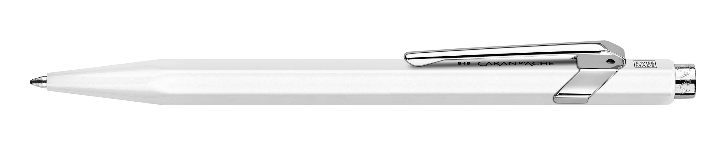 Ball pen  metal white