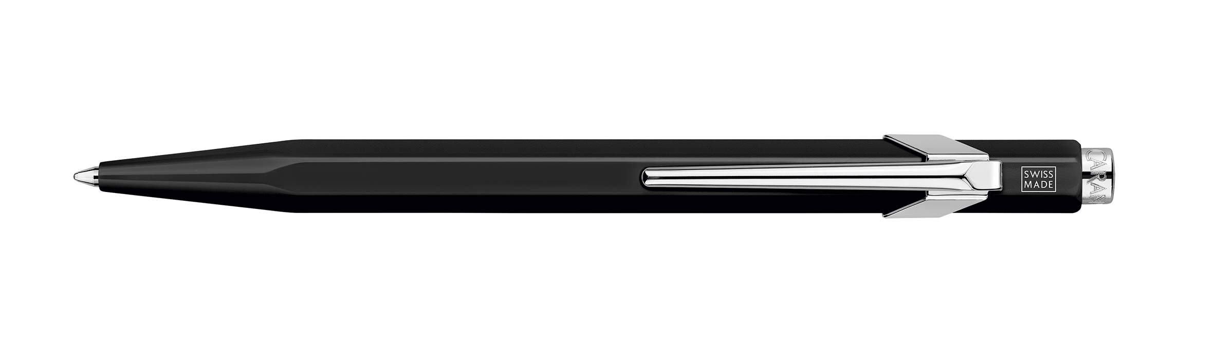 Ball pen  metal black- black Goliath refill