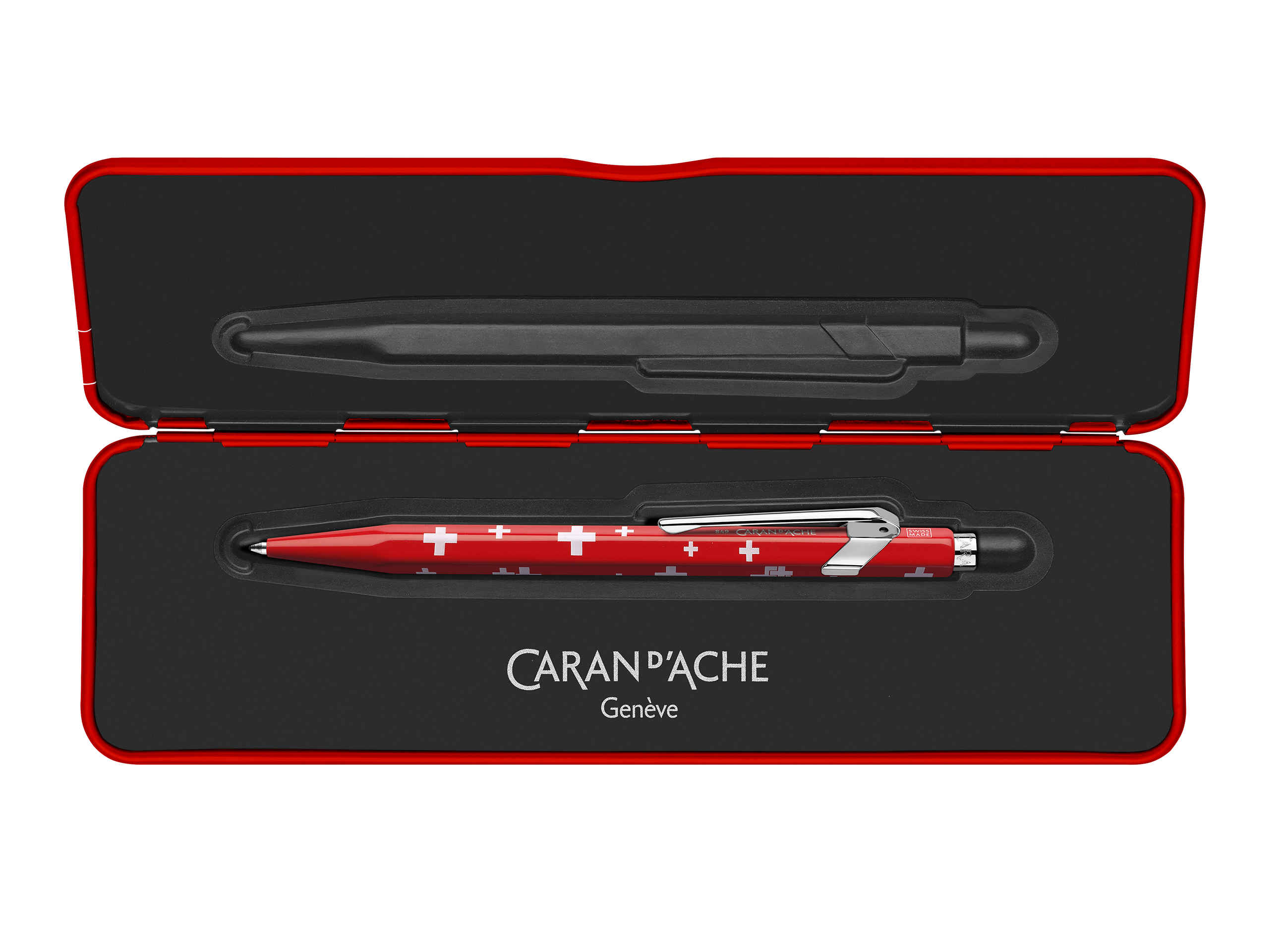 Totally Swiss Collection - ballpoint pen in magnetic metal closing box