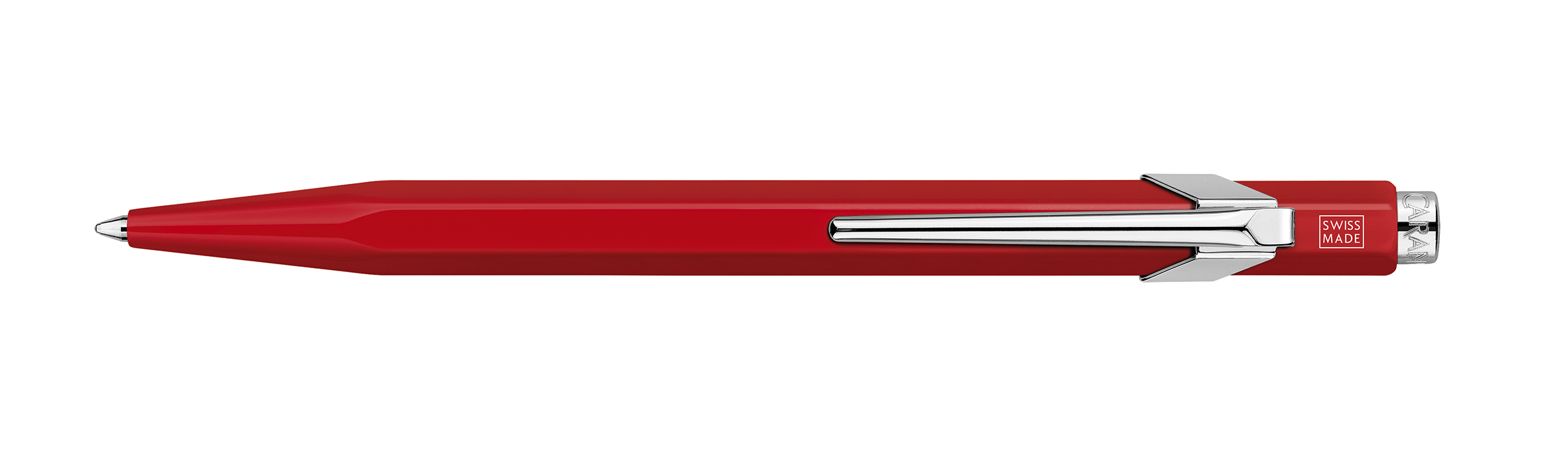 Ball pen  metal red