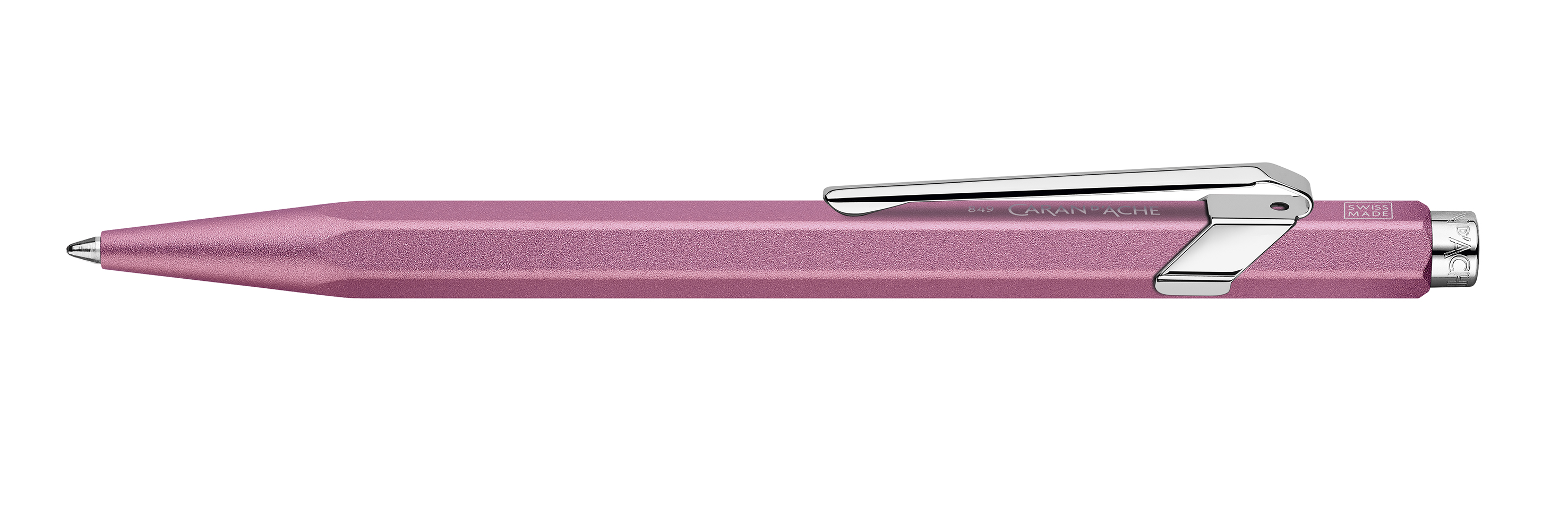 Ballpoint pen 849 Colormat-X Pink-black ink cartridge