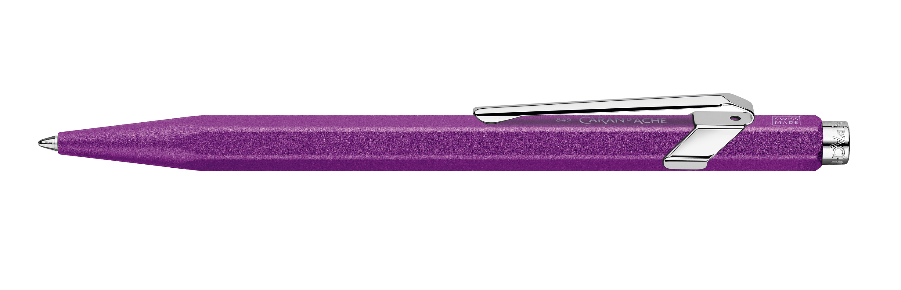 Ballpoint pen 849 Colormat-X Violet-black ink cartridge